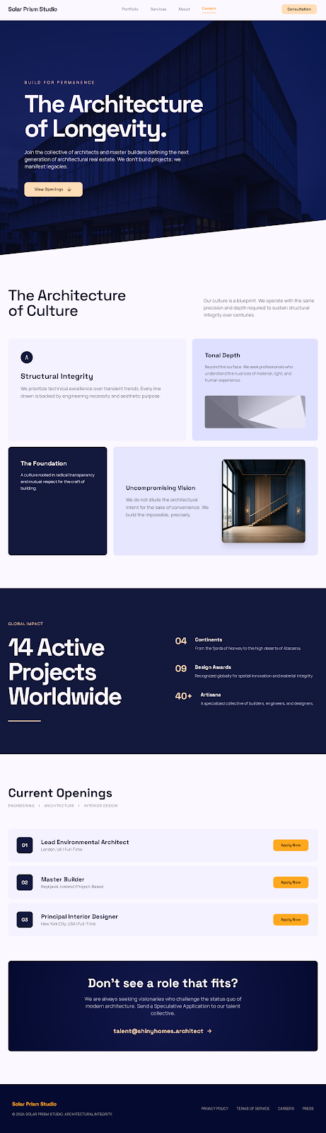 Careers Build For Permanence Roundy preview