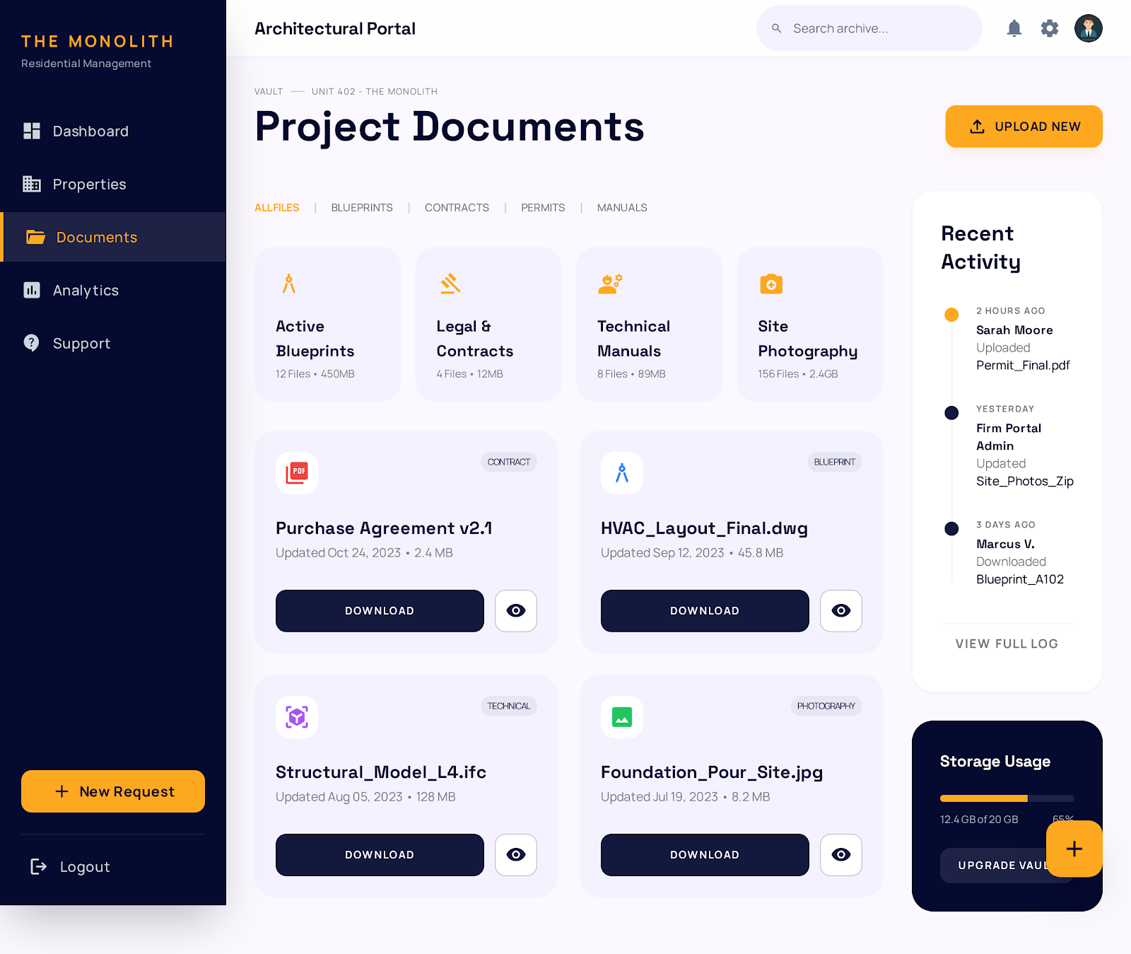 Project Documents Roundy preview