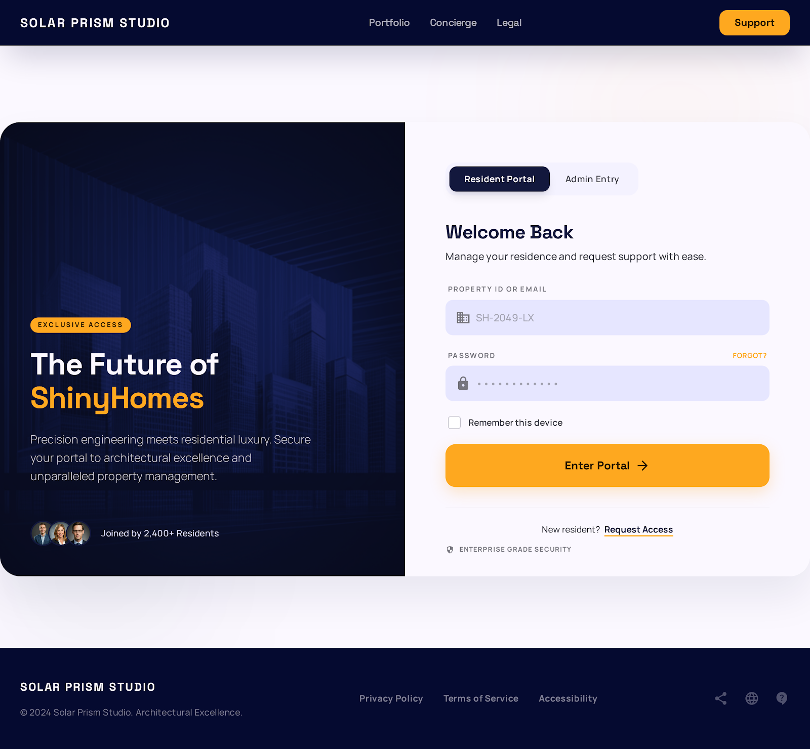 Resident Admin Login Roundy preview